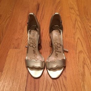 Beautiful Sam Edelman Odila heeled sandal in gold